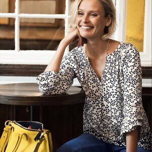 Boden Maya Popover Top Size 4 US